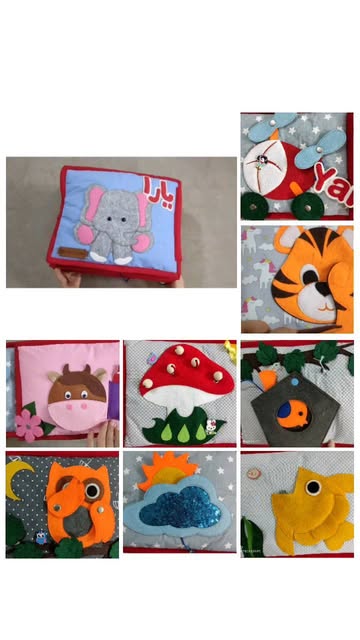 کتاب نوزادی کتابدوز